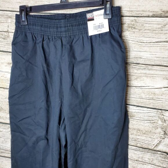Chef Uniforms Black Pants Size Small  NWT - Picture 2 of 11